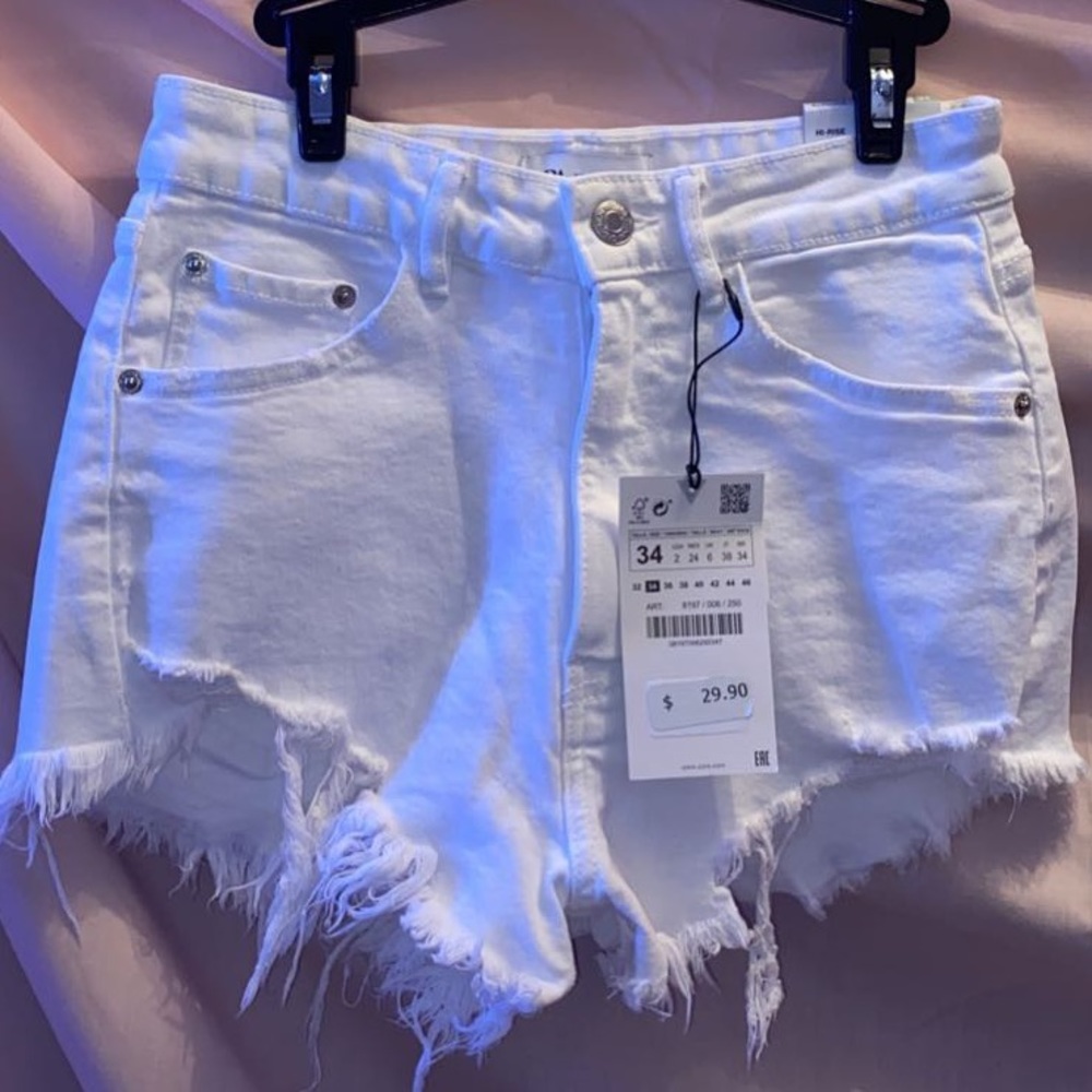 NWT ZARA Jean Shorts